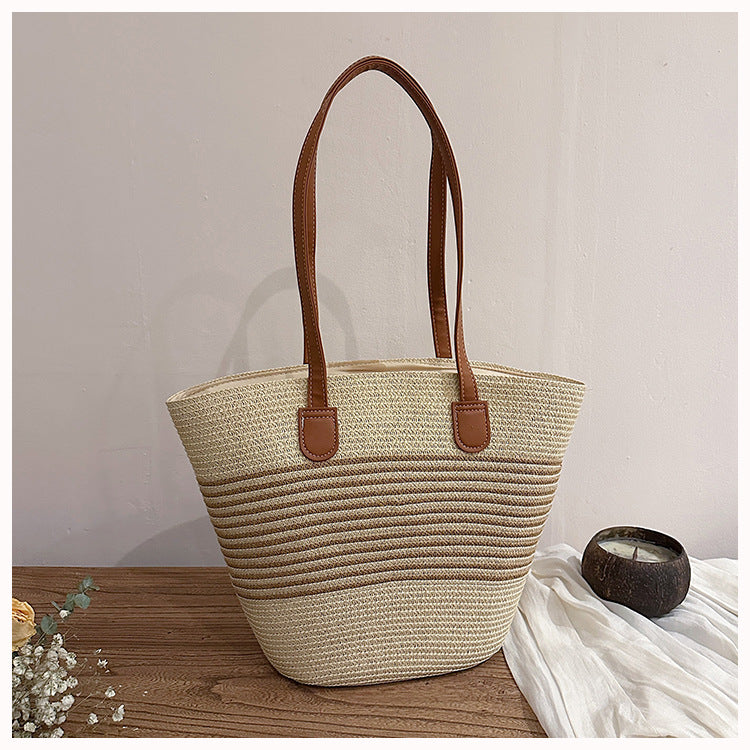 Strohmärktasche