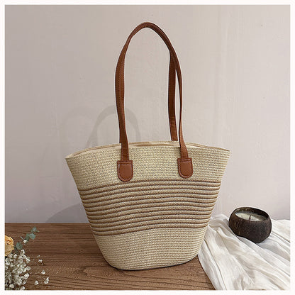 Strohmärktasche