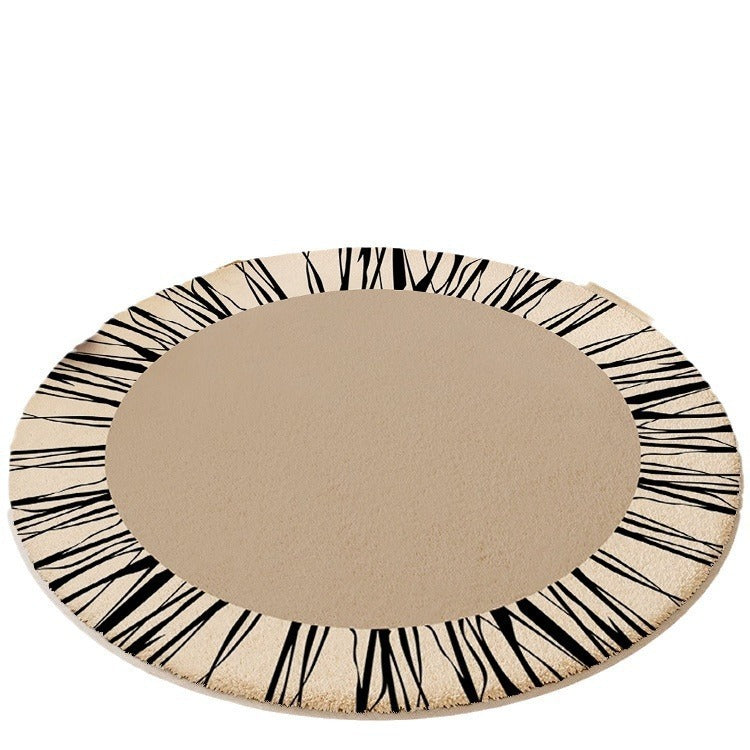 Abstract Circular Area Rug Brehn