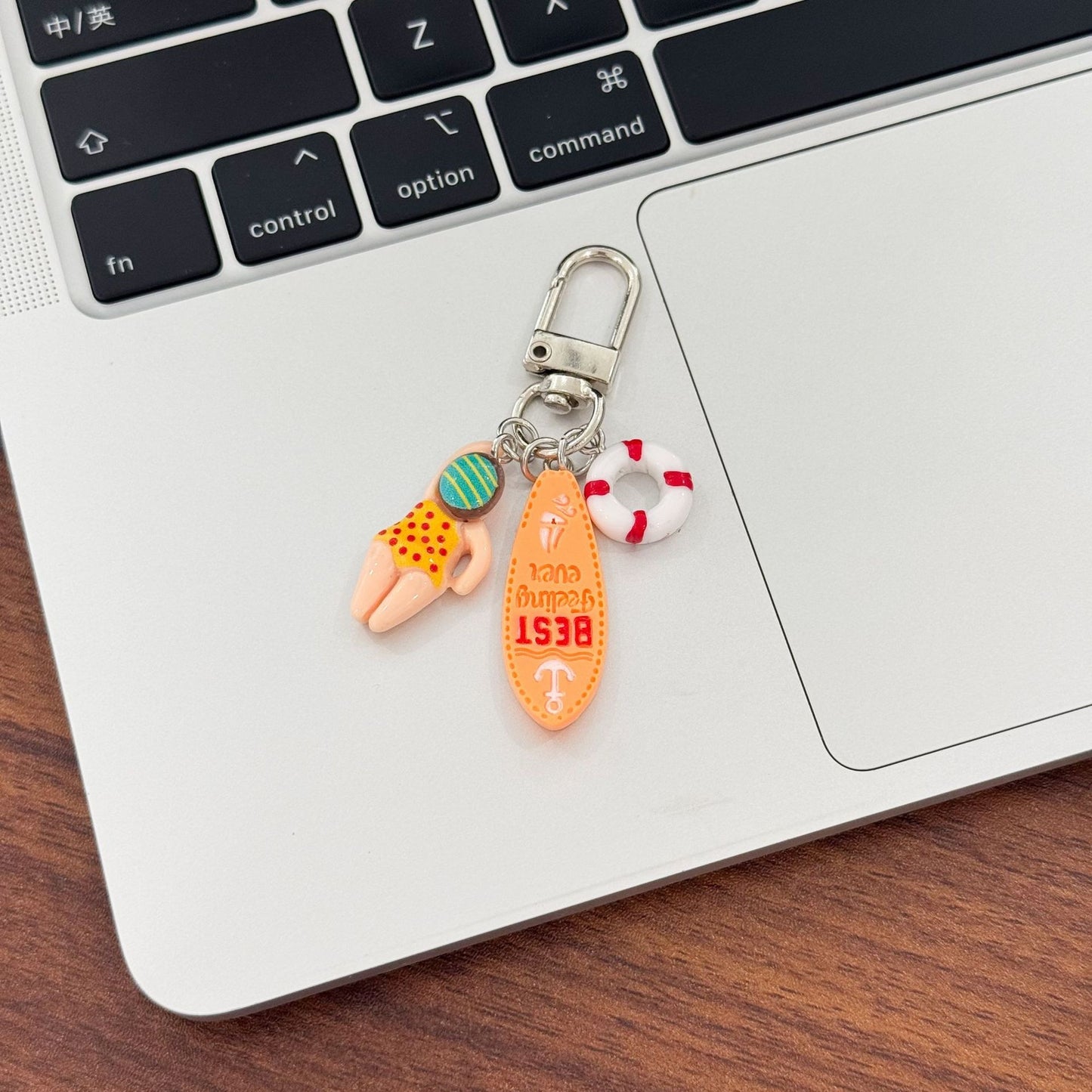 Schlüsselanhänger mit Kreativem Schwimmmotiv Brehn