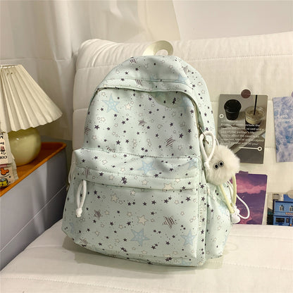 Trendiger Sternmuster-Rucksack Brehn