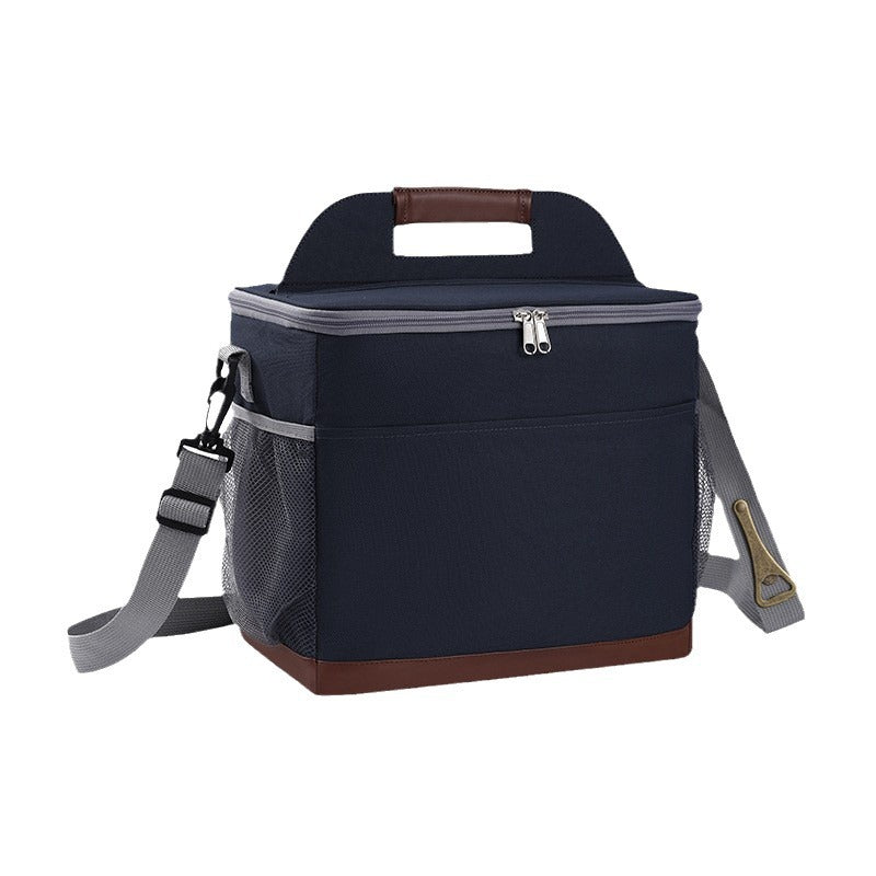 Stylischer isolierter Lunch-Organisator Brehn