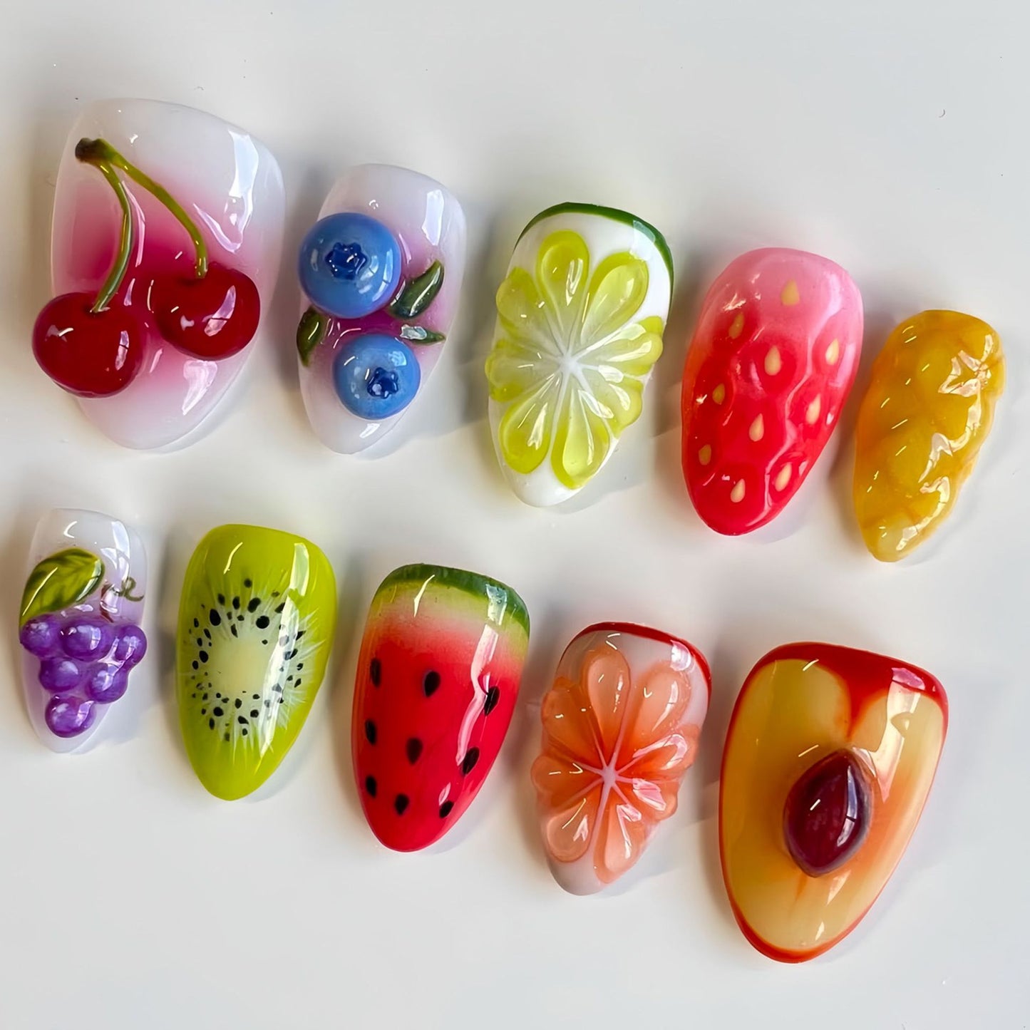 Thematic Artisan Press-On Nail Set Brehn