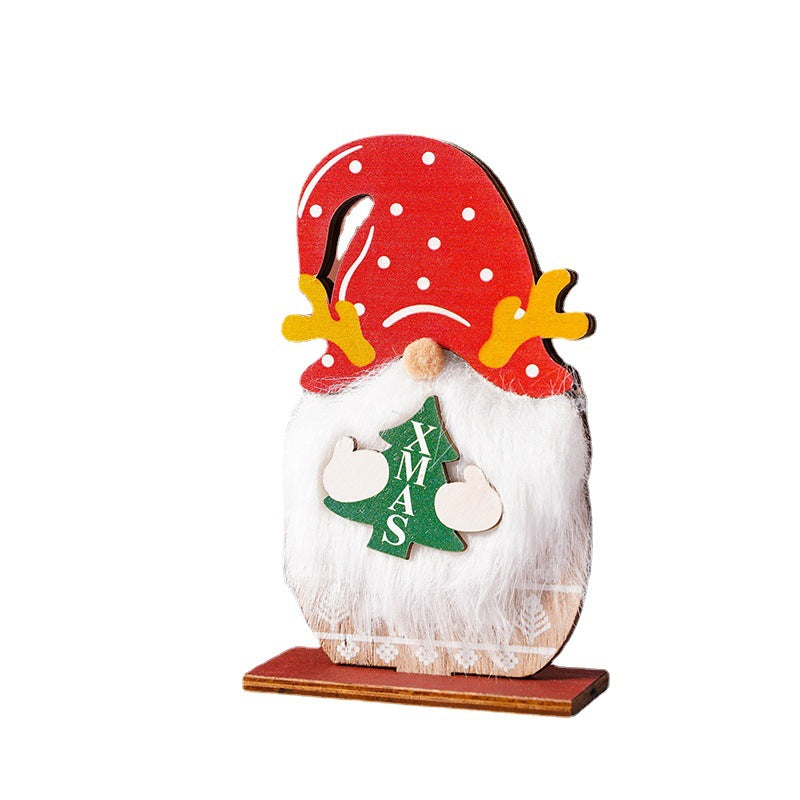 Weihnachtsmann Dekofigur im rustikalen Design Brehn