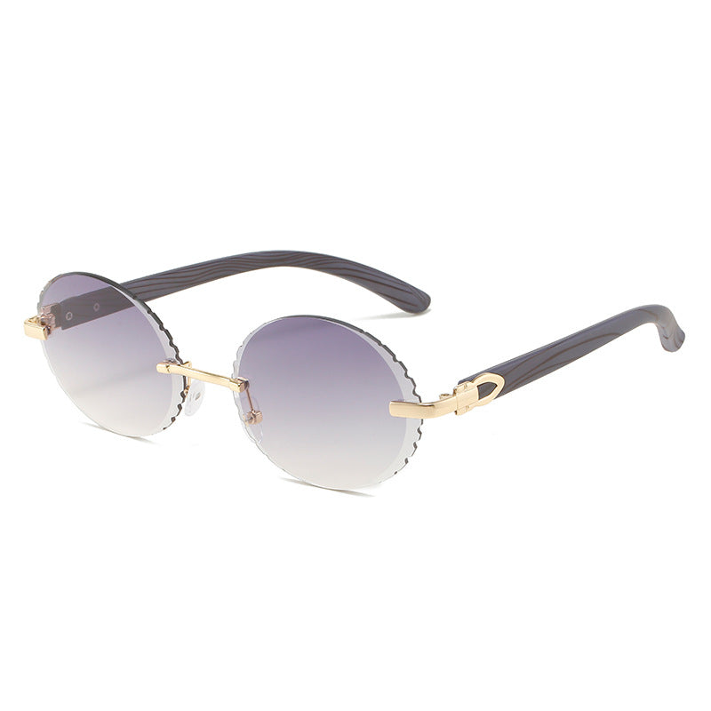 Runde Rahmen Mode Sonnenbrille Brehn