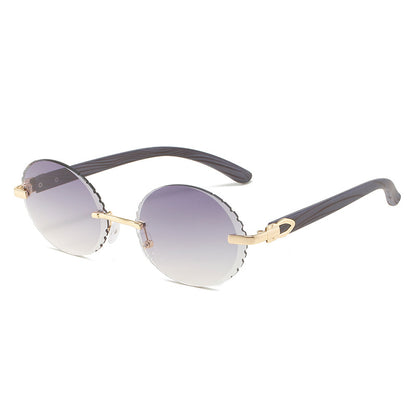 Runde Rahmen Mode Sonnenbrille Brehn
