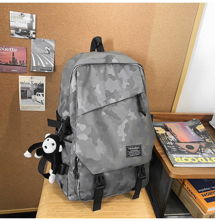 Funktionaler Camouflage Urban Schulrucksack