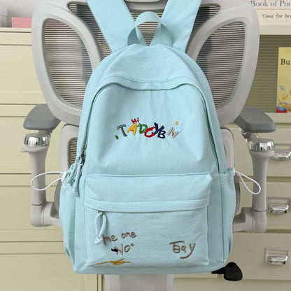 Stylische gestickte Rucksack Brehn