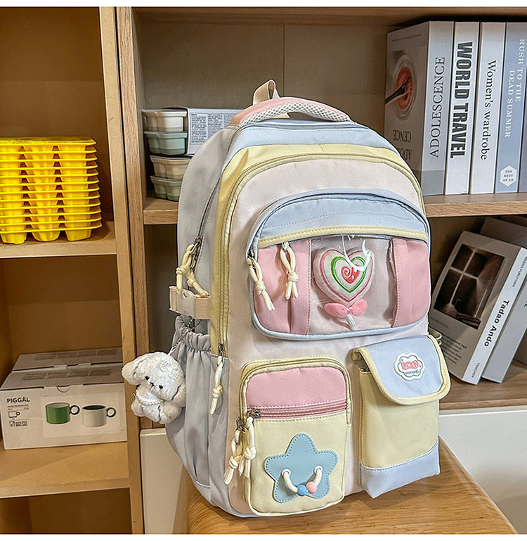 Charakterverziertes Multi-Compartment-Schulranzen