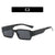 Ultra-moderne geometrische Sonnenbrille