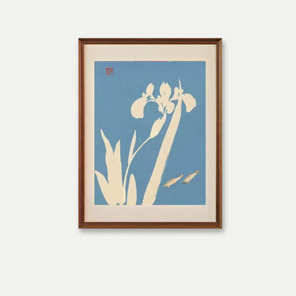Geteilte botanische Druckkunst