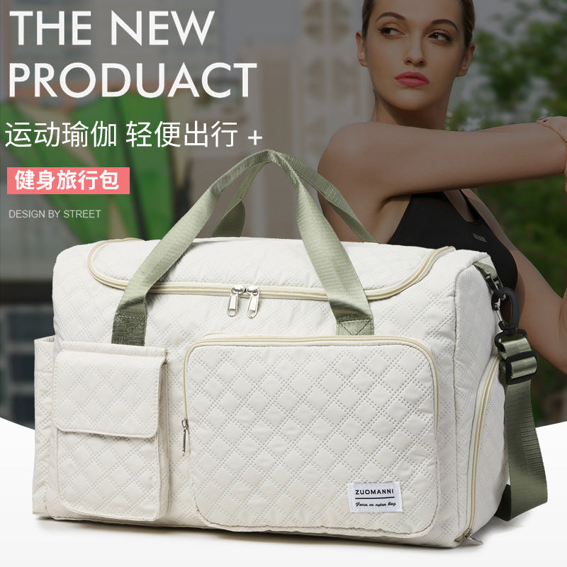 Stylische gesteppt Reise-Duffle