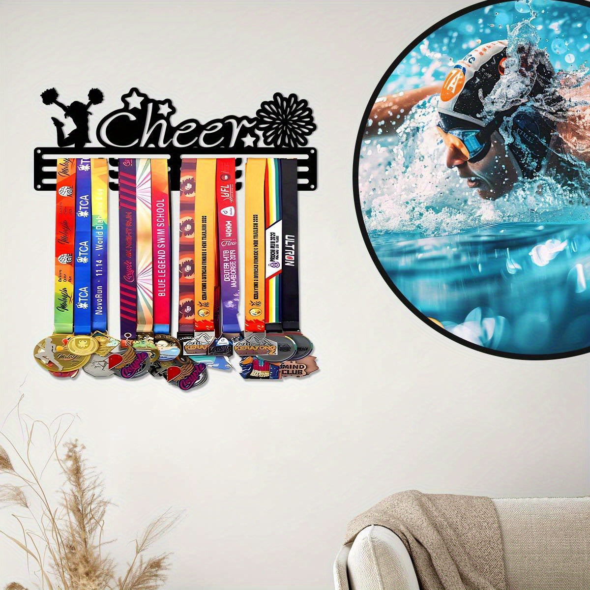 Cheerleading Wandkunst