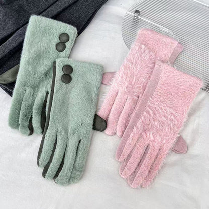 Plüsch Fleecegefütterte Touchscreen-Handschuhe Brehn