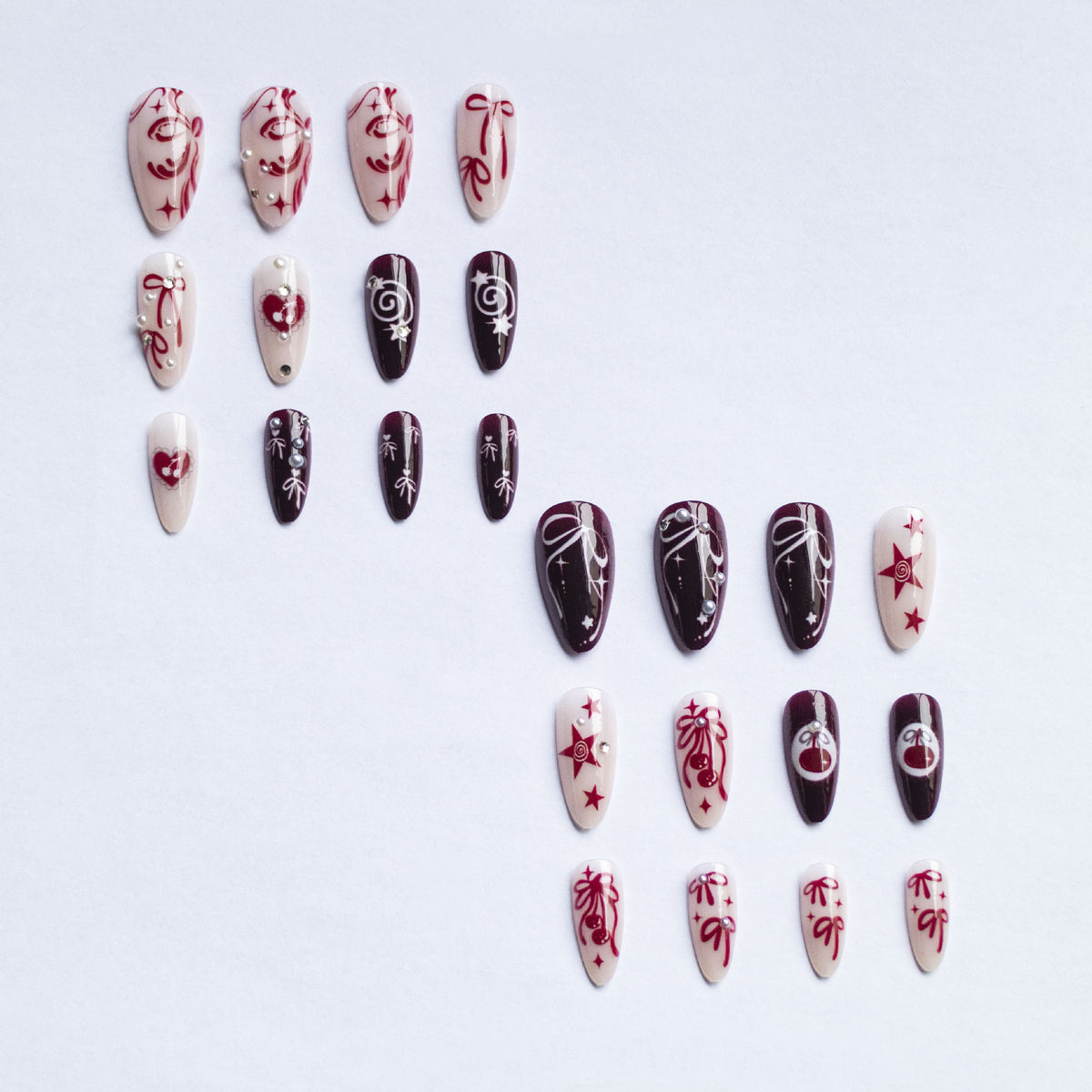Festliches Nail Art Set