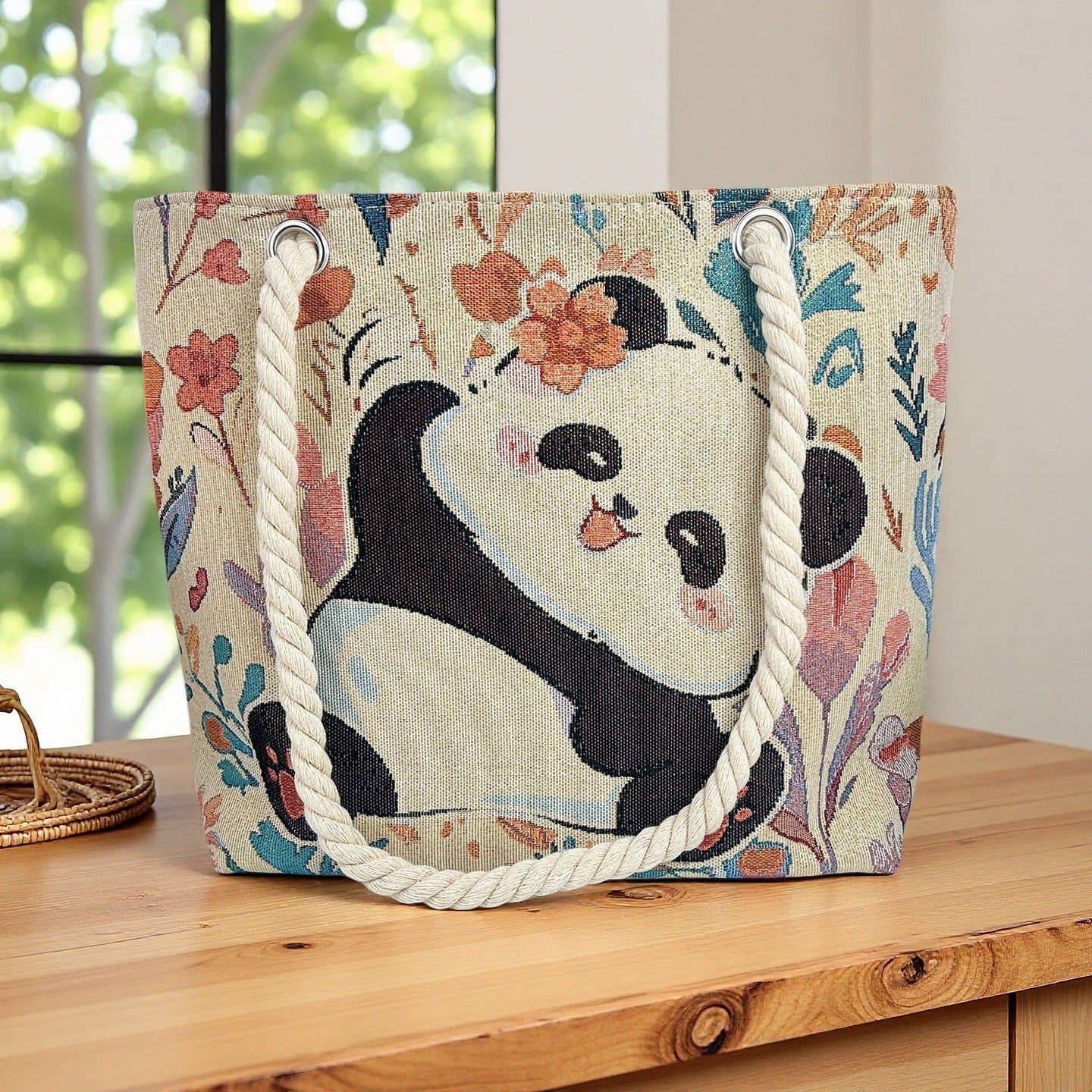 Trendige Kunsthandwerkliche Baumwolltasche Brehn