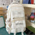 Kinder Fantasie Sterne-Druck Schul Rucksack