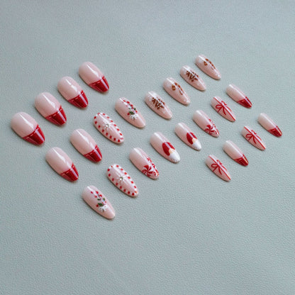 Kreatives Feiertags-Nailart-Set