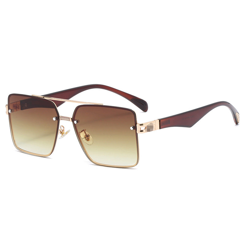 Damen modische Sonnenbrille mit elegantem Metallrahmen Brehn