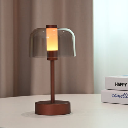 Moderne Glas Schirm Tischlampe
