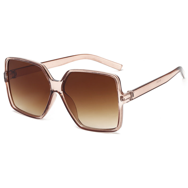 Damen oversized quadratische Sonnenbrille mit elegantem Rahmen Brehn
