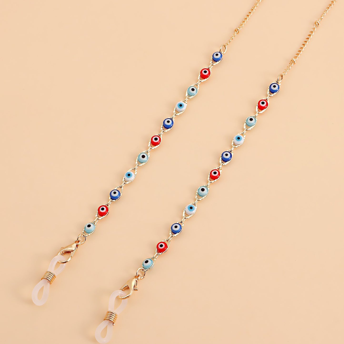 Stilvolle Sonnenbrille mit dekorativer Kette Brehn