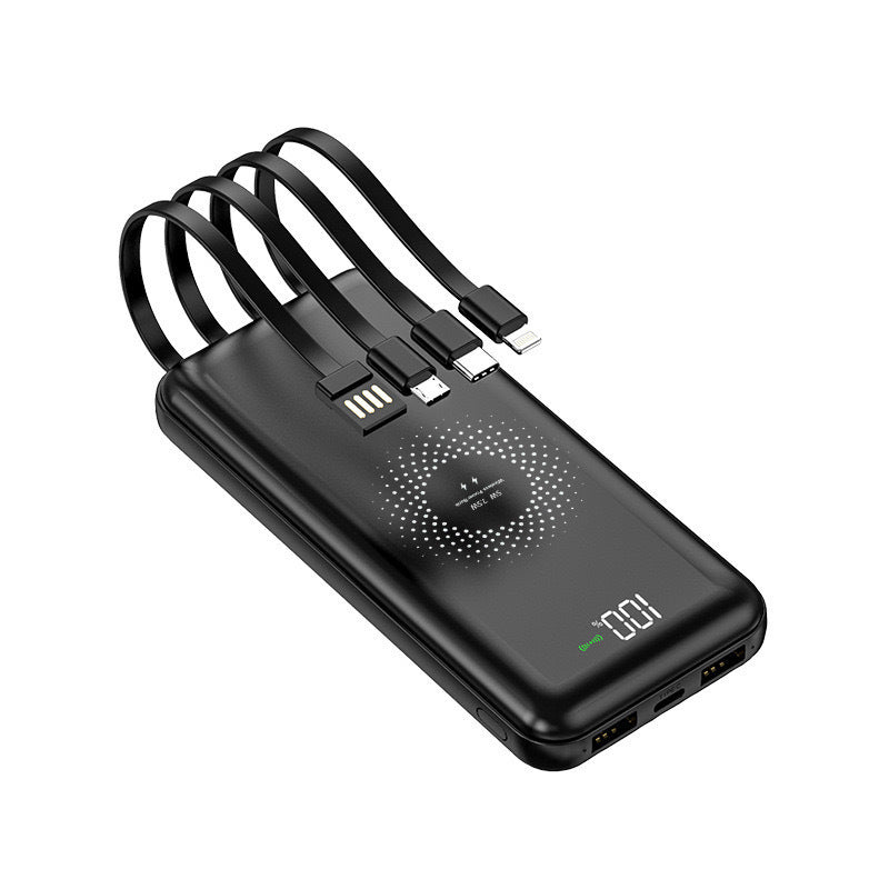 Powerbank mit Integriertem Multi-Ladekabel Für Brehn