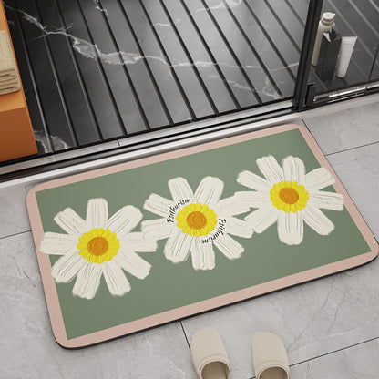 Inspirierendes Zitat Badmatte Brehn