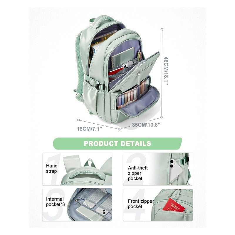 Multifunktionaler Rucksack mit Praktischem Innenfach Brehn