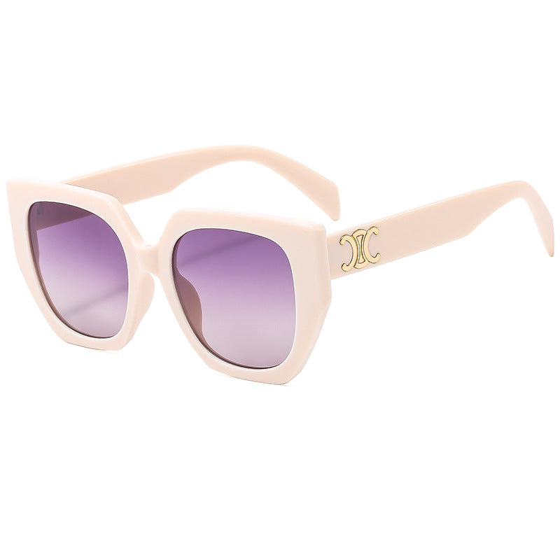 Damen Statement-Sonnenbrille mit glamourösem Rahmen Brehn