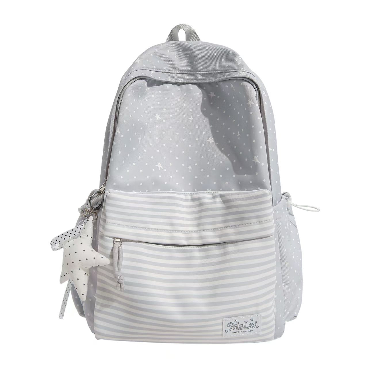 Stylischer Mehrfach-Taschen Schulrucksack Brehn
