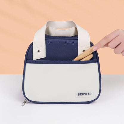 Stylischer isolierter Lunchträger Brehn