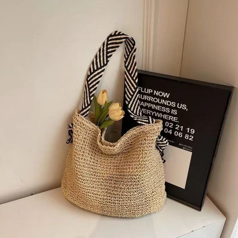 Handgefertigte Trendige Straw Bag Brehn