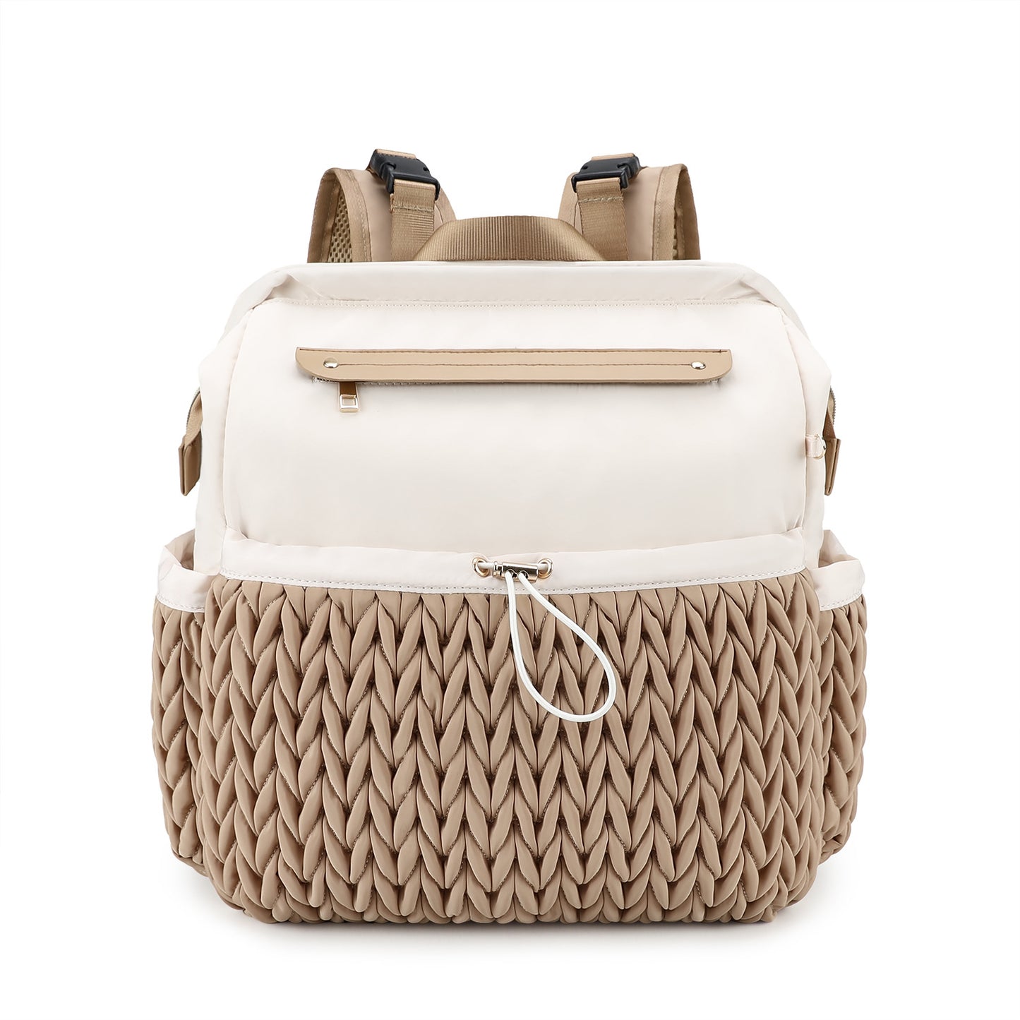 Modischer Rucksack mit Geflochtenem Design Brehn