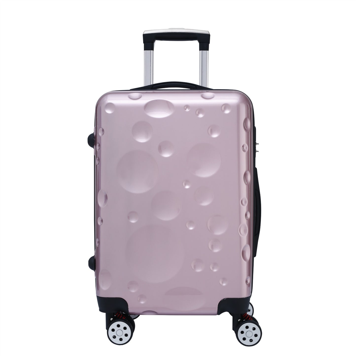 Unisex Moderne Blasenmuster Hartschalen Spinner Koffer Brehn