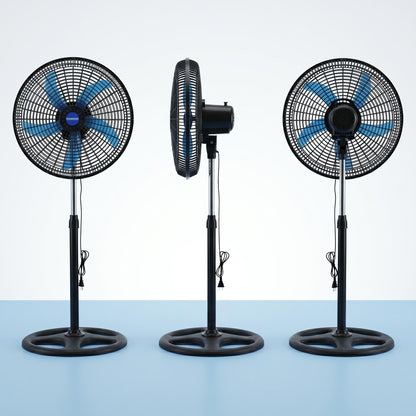 Damen Höhenverstellbarer Premium-Standventilator Brehn