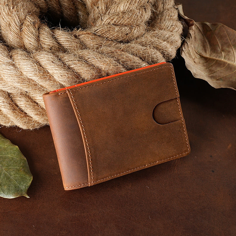 Premium-Leder Geldbörse mit RFID-Schutz