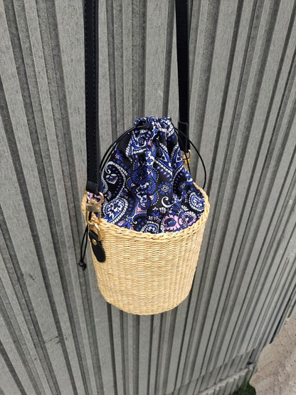 Bohemian Chic Geflochtene Korbtasche Brehn