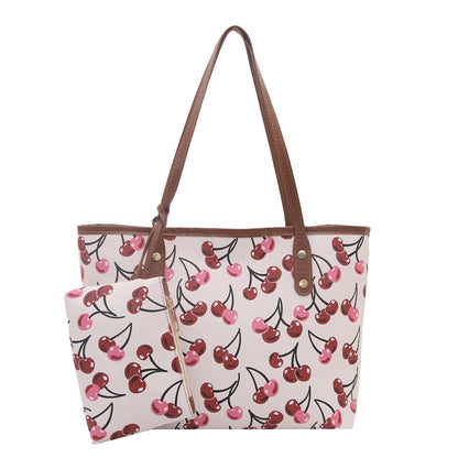 WoWhimsical Kirschen Druck Tragetasche Brehn