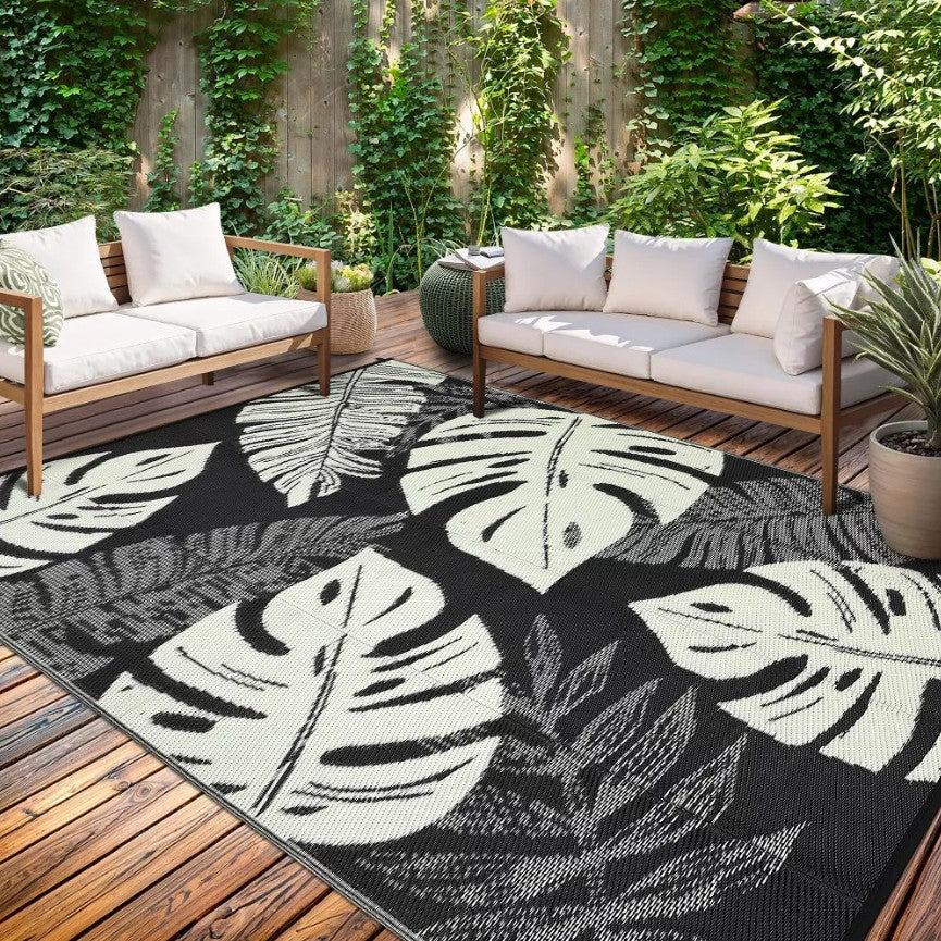 Mehrfarbiger Outdoor-Teppich