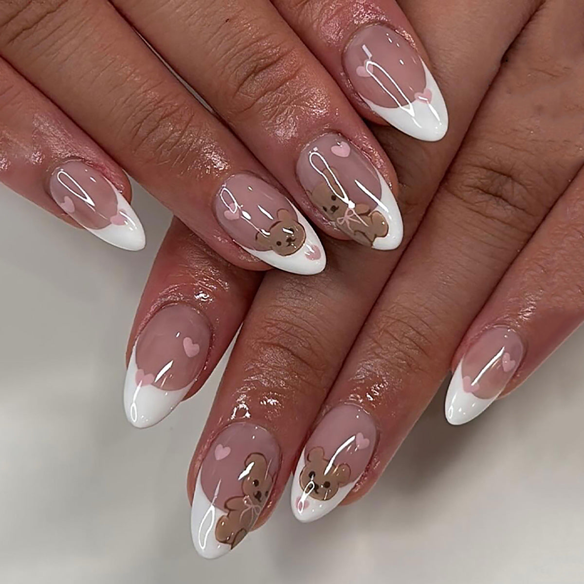 Themen Cartoon Press-On-Nagelset