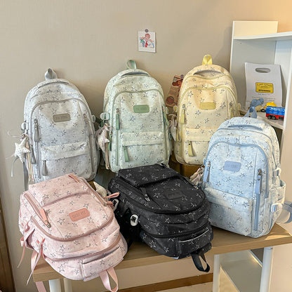 Stylischer Star-Emblazoned Alltagsrucksack Brehn