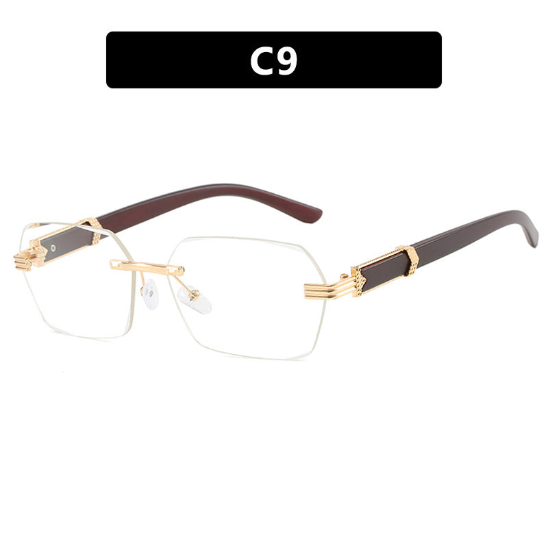 Damen geometrische Brille Brehn