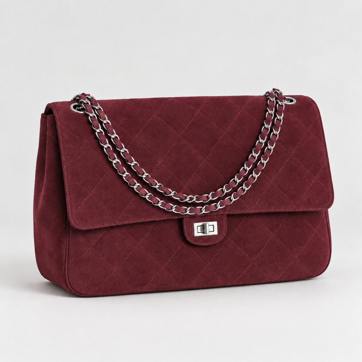 Elegante gesteppte Schulter