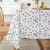Elegante Blumengestickte Tischdecke
