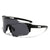 Damen Sportliche Sonnenbrille mit aerodynamischem Design Brehn