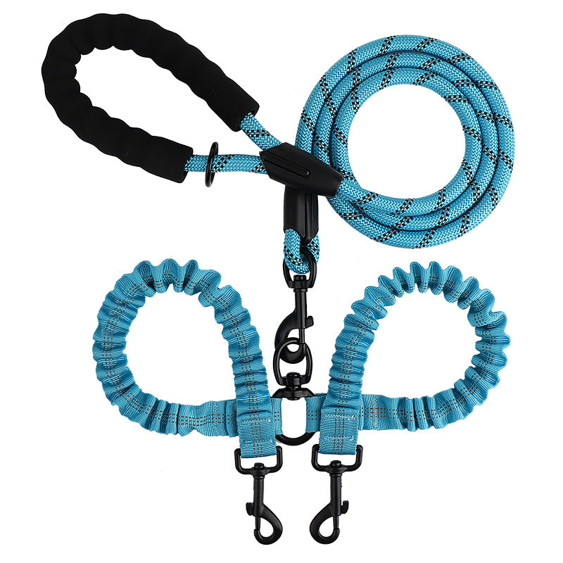 Bungee-Trainings-Hundeleine mit Doppelgriff