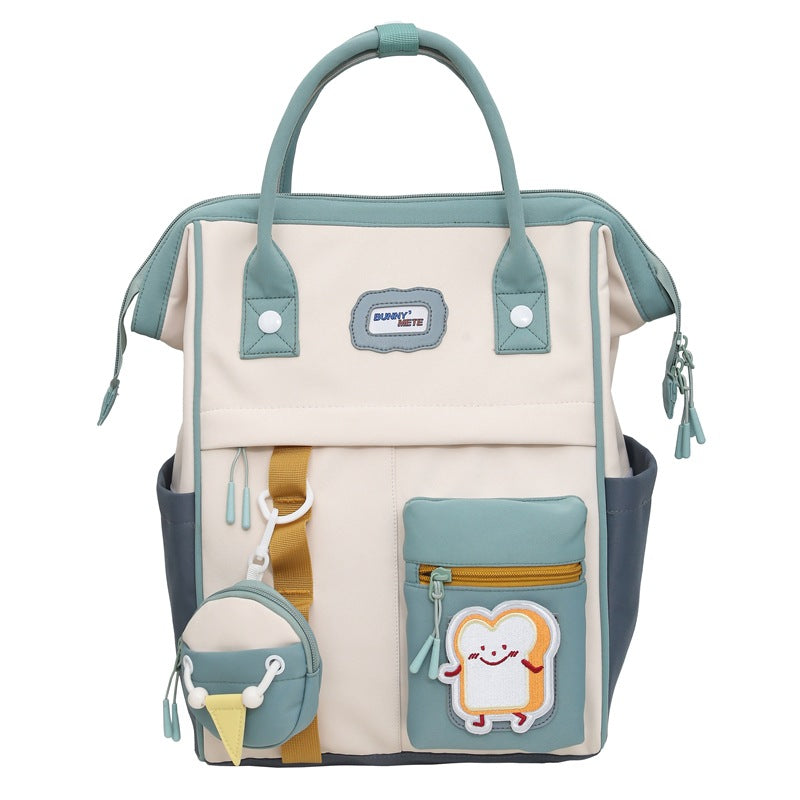 Stylischer Mehrfach-Taschen-Rucksack Brehn