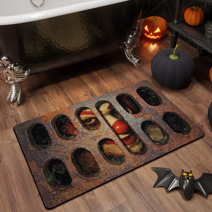 Halloween-Themen-Badezimmermatte