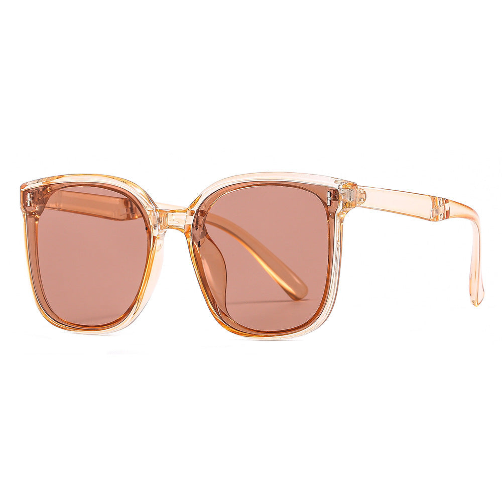 Damen modische Sonnenbrille mit quadratischem Rahmen und UV-Schutz Brehn